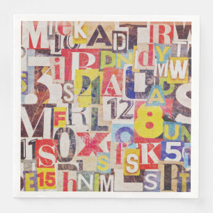 Collage Art servetten of Decoupage papier