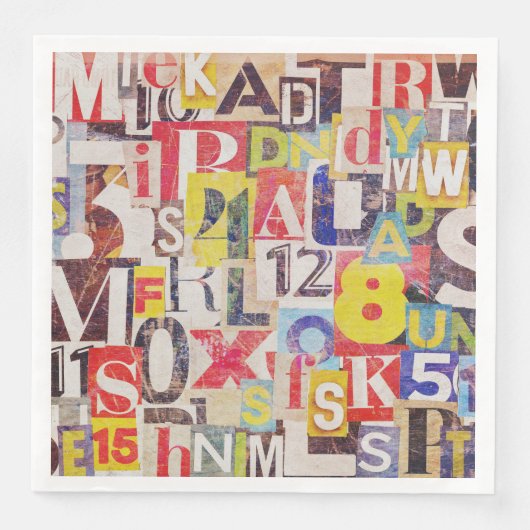 Collage Art servetten of Decoupage papier (Voorkant)