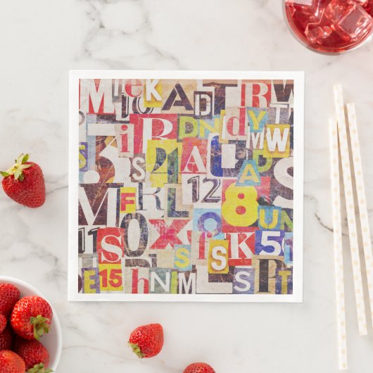 Collage Art servetten of Decoupage papier (Insitu)