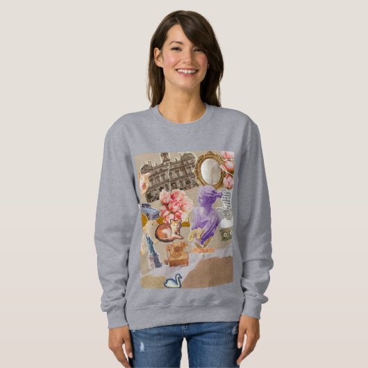  Collage Art Sweatshirt (Voorkant volledig)