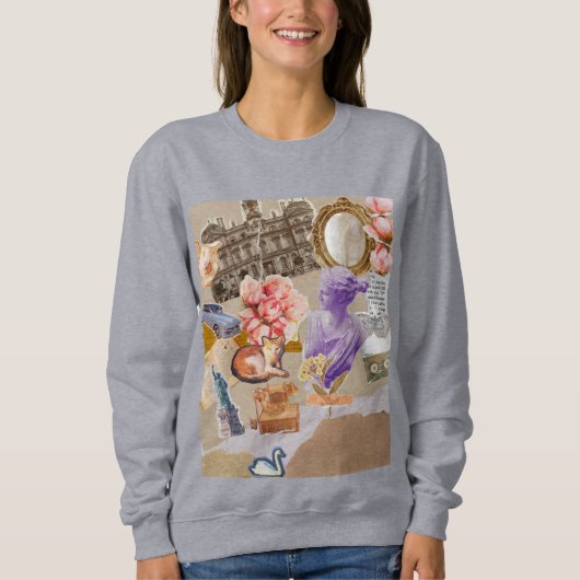  Collage Art Sweatshirt (Voorkant)