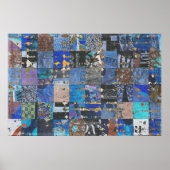 Collage Art Wall Poster (Voorkant)