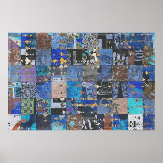 Collage Art Wall Poster (Voorkant)