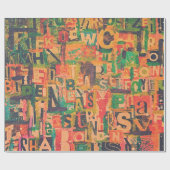 Collage Art Wrapping of Decoupage Papier (Vlak)