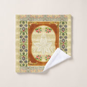  collage bad handdoek (Wasdoekje)