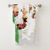 Collage  bad handdoek (Insitu)