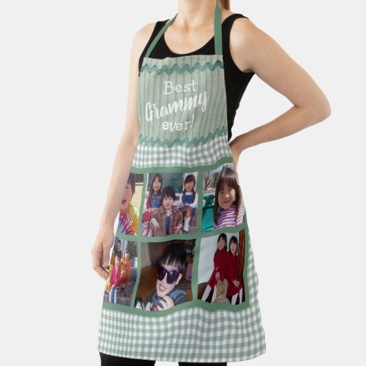 Collage beste Grammy ooit Multiple Photo Family Schort (Insitu)