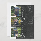 Collage Black & White Be Our Guest 3 Photo Couple (Voorkant)