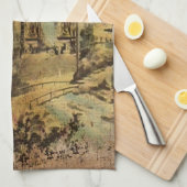  collage, Bonjour de Paris Theedoek (Quarter Fold)