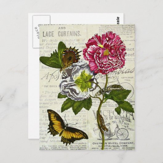 collage briefkaart (Voorkant / Achterkant)