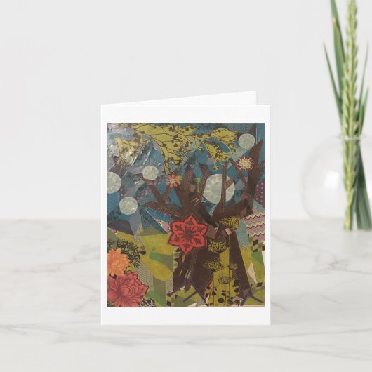 Collage-briefkaart Notitiekaartje (Voorkant)