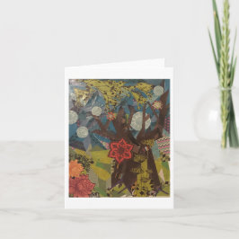 Collage-briefkaart Notitiekaartje