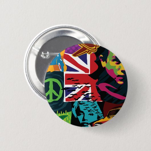 Collage Button (Voorkant /achterkant)