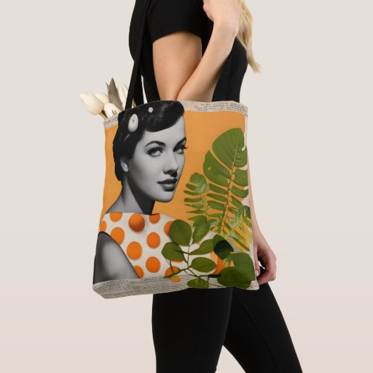  collage Canvas tas (Dichtbij)