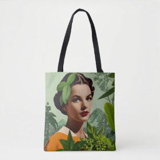 collage Canvas tas
