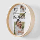 Collage Couple Foto en roomRomantische Wife Gift (Hoek)