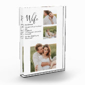Collage Couple Foto en roomRomantische Wife Gift (Links)