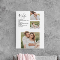 Collage Couple Foto en roomRomantische Wife Gift