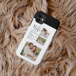 Collage Couple Foto en roomRomantische Wife Gift Case-Mate iPhone Case<br><div class="desc">Collage Couple Foto en roomRomantische Wife Gift</div>