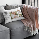 Collage Couple Foto en roomRomantische Wife Gift Kussen<br><div class="desc">Collage Couple Foto en roomRomantische Wife Gift</div>