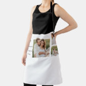 Collage Couple Foto en roomRomantische Wife Gift Schort (Insitu)