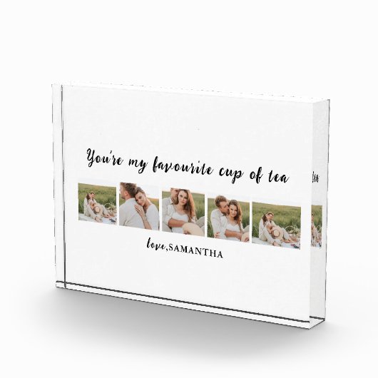 Collage Couple Foto & jij bent mijn beker van de T (Rechts)