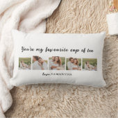 Collage Couple Foto & jij bent mijn beker van de T Kussen (Deken)