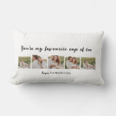 Collage Couple Foto & jij bent mijn beker van de T Kussen (Voorkant)