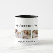 Collage Couple Foto & jij bent mijn beker van de T Mok (Midden)