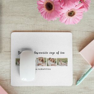 Collage Couple Foto & jij bent mijn beker van de T Muismat