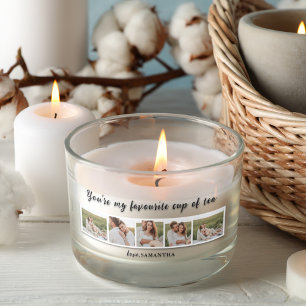 Collage Couple Foto & jij bent mijn beker van de T Rechthoekige Sticker