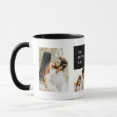 Collage Couple Foto | Valentijn Cadeau Mok (Links)