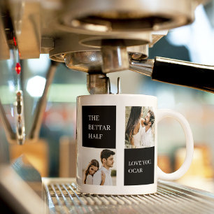 Collage Couple Foto   Valentijn Cadeau Mok