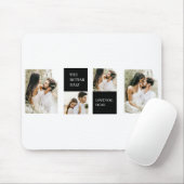 Collage Couple Foto | Valentijn Cadeau Muismat (Met muis)