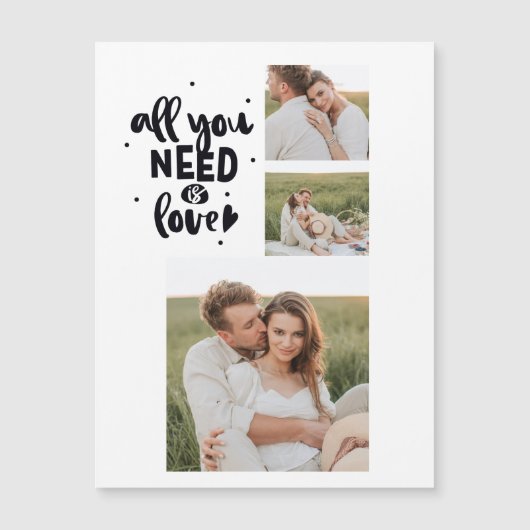 Collage Couple Photo en alles wat u nodig hebt is (Voorkant)