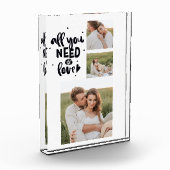 Collage Couple Photo en alles wat u nodig hebt is  Fotoblokken (Links)