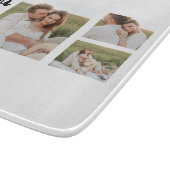 Collage Couple Photo en alles wat u nodig hebt is Snijplank (Hoek)