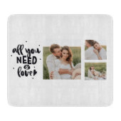 Collage Couple Photo en alles wat u nodig hebt is Snijplank (Voorkant)