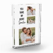 Collage Couple Photo & Lovely Romantic Quote Fotoblokken (Links)