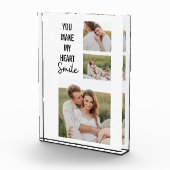 Collage Couple Photo & Lovely Romantic Quote Fotoblokken (Rechts)