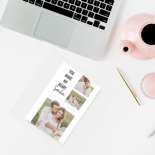 Collage Couple Photo & Lovely Romantic Quote Post-it® Notes