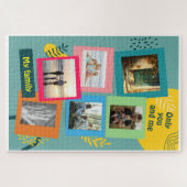 Collage de fotos familiar Personalizado Legpuzzel (Horizontaal)