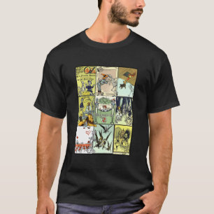 Collage de prachtige tovenaar van Oz door Dorothy T-shirt