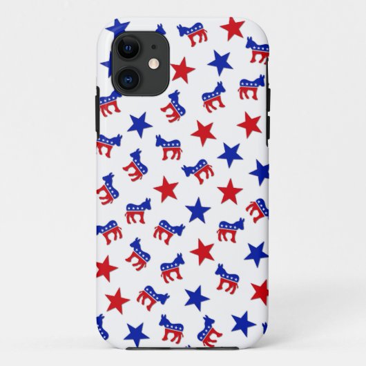 Collage Democratische Partij Case-Mate iPhone Case (Achterkant)