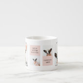 Collage Dog Foto's | De hond is mijn Valentijnse | Espresso Kop (Voorkant)