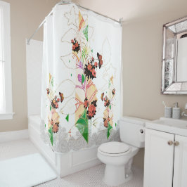 Collage  douchegordijn