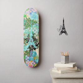 Collage & Eiffeltoren Persoonlijk Skateboard