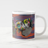 Collage en Kleur Grote Koffiekop (Rechts)