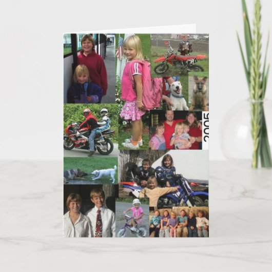 Collage Feestdagen Kaart (Voorkant)