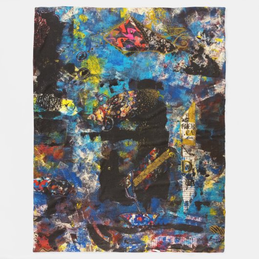 Collage Fleece Blanket (Voorkant)